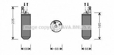 AVA QUALITY COOLING jrd029 -  Осушитель, кондиционер